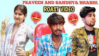 @godpraveenyt1 And Sandhya Bhabhi ROAST  || RavanXpro