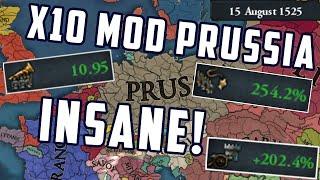 [EU4] This x10 Mod Prussia is Absolutely INSANE!