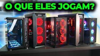 MOSTRANDO OS PCS GAMER DOS COLABORADORES DO TECNOART! O QUE ELES JOGAM?