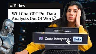 ChatGPT Advanced Data Analysis will END Data Analysts?