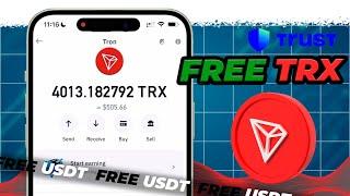 Claim Free 4000 TRX ($500) with Detailed Guide (Trust Wallet)