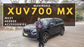 XUV700 MX WITH MUST NEEDED ACCESSORIES | RAZR 6GB SYSTEM WITH DRONE 360 CAM | PREMIUM INTERIORS