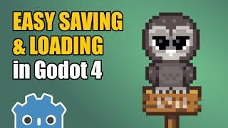 Saving & Loading tutorial for Godot 4