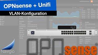 OPNsense + Unifi - VLAN Konfiguration 