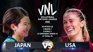 Japan vs USA | Women's VNL 2024