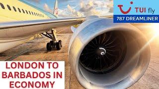 Tui 787-9 Dreamliner Flight Experience from London to Barbados