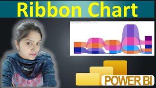 Ribbon Chart in Power BI | Power Bi Tutorial for Beginners | Power BI Charts