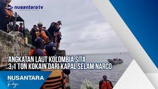 Angkatan Laut Kolombia Sita 3,1 Ton Kokain Dari Kapal Selam Narco