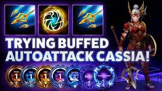 Cassia Ball Lightning - TRYING BUFFED AUTOATTACK CASSIA! -  Hardstuck Bronze 5 Adventures 2022