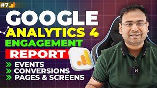 Google Analytics 4 Course | Engagement Reports in GA4  | Part#7 | UmarTazkeer