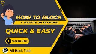 Website Block & Keywords in your PC | Redirect Website One to Another |