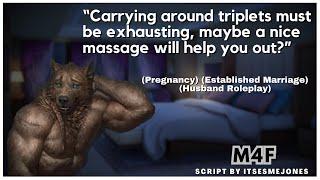 Your Werewolf Husband Helps You With Your Triplets (Pregnancy) (Husband Roleplay) (ASMR) (M4F)