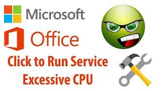 Microsoft Office Click to Run Service Excessive High CPU Usage Microsoft Word 2019, 2016