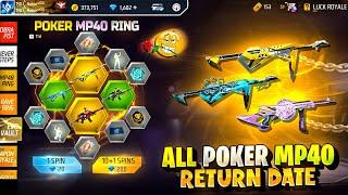 Poker Mp40 Return Event ফাইনালি আসছে | Next Evo Vault Bd Server | Free Fire New Event