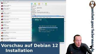 Vorschau auf Debian 12: Installation