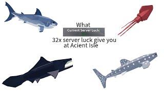 What x32 Server Luck Gives You At Acient Isle.