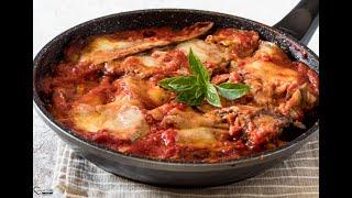 PARMIGIANA DI MELANZANE IN PADELLA