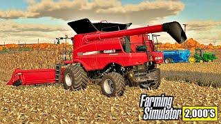 First Day of Corn Harvest! Farming Simulator 22 (Roleplay)
