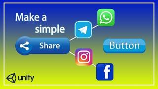 Create a Simple Share Button in Unity for Android