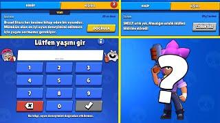 OYUNDA YAŞ DEĞİŞTİRME ve SHELLY ARTIK YOK MESAJI GELDİ! - Brawl Stars