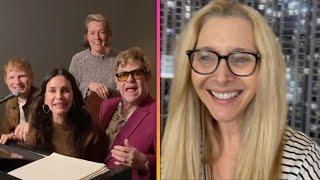 Lisa Kudrow REACTS to Courteney Cox, Ed Sheeran and Elton John's 'Tony Danza' Tribute to Her