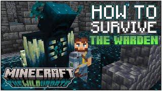 How to Survive The Warden in Minecraft 1.19!? [Jump Scare Warning!!!]