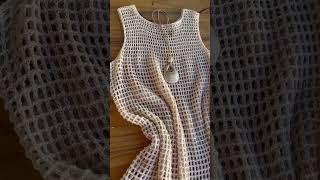 VESTIDO DE CROCHÊ CAMILLE tutorial gratuito aqui no meu canal