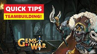 Gems of War Underspire How I Build The Best Teams Fast Method!