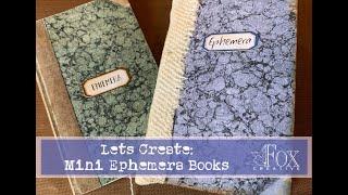 Lets Create: Ephemera Book