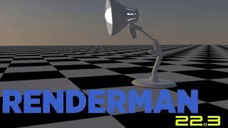 Renderman 22.3 for Maya 2017 batch render LocalQueue tutorial