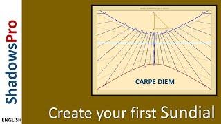 Create your first sundial in a few clicks