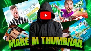 MAKE THUMBNAIL WITH AI | AI THUMBNAIL MAKER | GROW UP