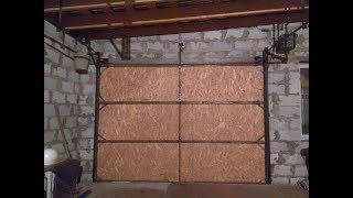Мои самодельные подъемные ворота на гараж!!!Обзор.