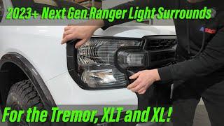 Next Gen Ranger 2023+ - Light surrounds for the Tremor, XL and XLT