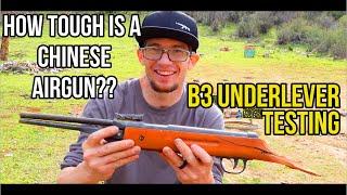 CHINESE B3 Underlever AIRGUN TORTURE TESTING! Reliability TESTED TO THE MAX! WHAT CAN IT TAKE? 2022