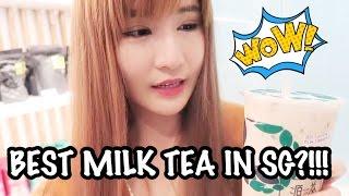 BEST MILK TEA IN SINGAPORE?! (Yuan Cha 源茶) - Michy Recommends: EP2