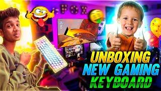 Dhanush FF Gamer Unboxing ⌨ My New Gaming Keyboard in Telugu | Dhanush FF Gamer |