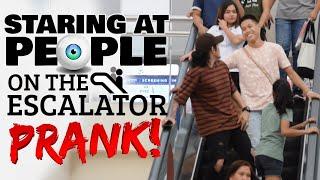 Staring At People On The Escalator Prank | Philippines