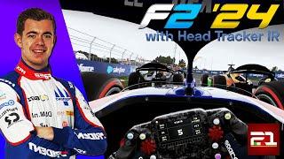 [F1 24] F2 2024 Race | Richard Verschoor at Zandvoort (with Head Tracker IR) | Patch 1.10