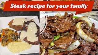 Easy way to make the tastiest Pepper beef Steak recipe for your family: Tender And Juicy Beef steak#