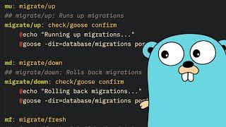 Building a Makefile for my Golang API starter kit