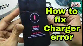 WATER DAMAGE OPPO A3S|| CHARGER ERROR THE BATTERY CONTACTS ERROR|| HOW TO FIX