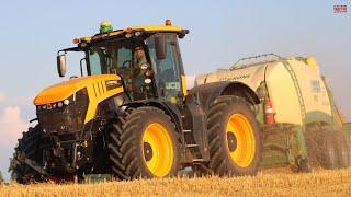 10 mph Big Baling | JCB 8330 FASTRAC Tractor