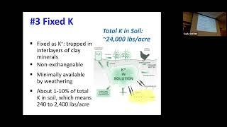 Nutrient Cycles Part 2: Potassium and Sulfur; Fundamentals of Nutrient Management 2024