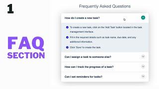 How To Design FAQ Accordion Using HTML, CSS & JavaScript (Part 1)