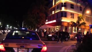 SOUTH BEACH MIAMI NIGHT TIME OCEAN DRIVE