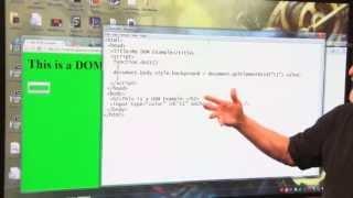 HTML5 Lecture Series at SNHU - Lecture 18 DOM Examples.