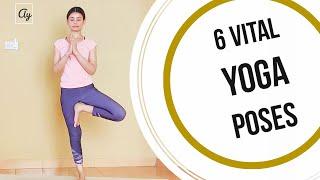 6 Vital Yoga Poses for Healthy Body & Mind l Archie's Yoga