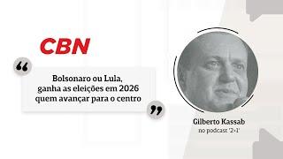 "Bolsonaro ou Lula, ganha as eleições em 2026 quem avançar para o centro", diz Kassab