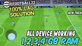 How to fix Lag efootball 2022 mobile 1-8GB RAM | Fix Lag In efootball 2022 Mobile • Mr. Believer